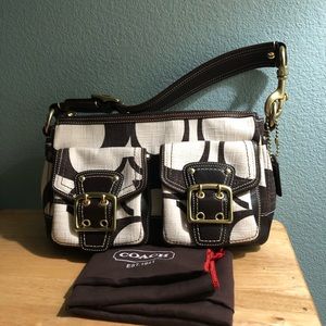 New Coach cotton Legacy Bag!!